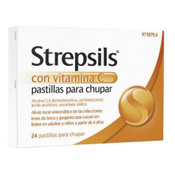 Strepsils con vitamina C 24...
