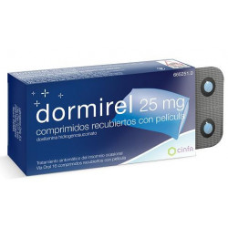 Dormirel 25 mg 16 comprimidos