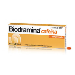 Biodramina cafeína 12...