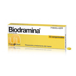 Biodramina 50 mg 12...