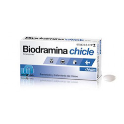 Biodramina 20 mg 6 chicles