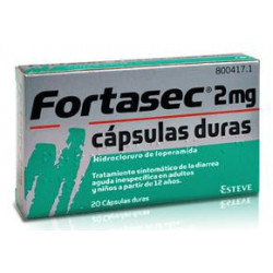 Fortasec 2 mg 20 cápsulas