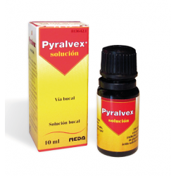 Pyralvex solución 10 ml
