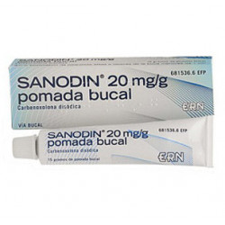 Sanodin pomada bucal 15 g