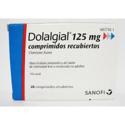 Dolalgial 125 mg comprimidos
