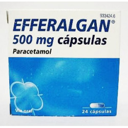 Efferalgan 500 mg cápsulas