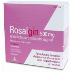 Rosalgin 500 mg 20 sobres