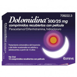 Dolomidina 500/25 mg 10 comp