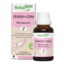 Herbalgem Fem 50+Gem Bio 30 ml