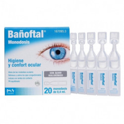Bañoftal 20 monodosis 0.4 ml