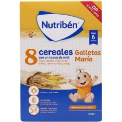 Nutriben 8 cereales y miel...