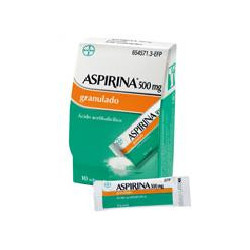 Aspirina 500 mg granulado...